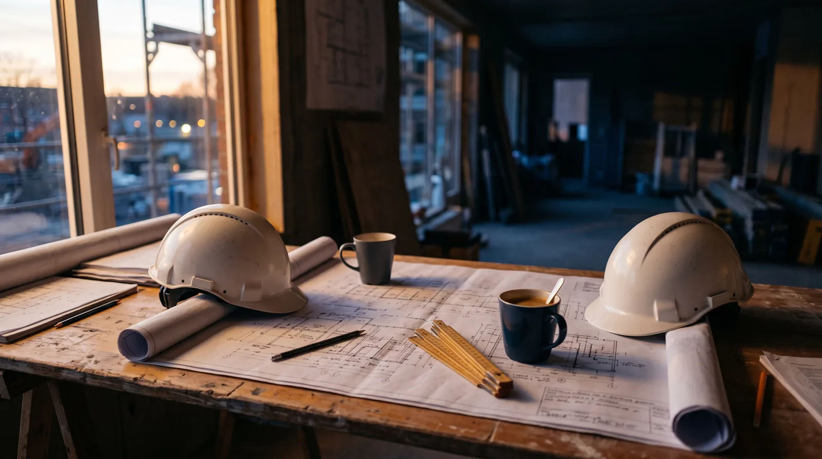 Hantverk i detalj — händer och material